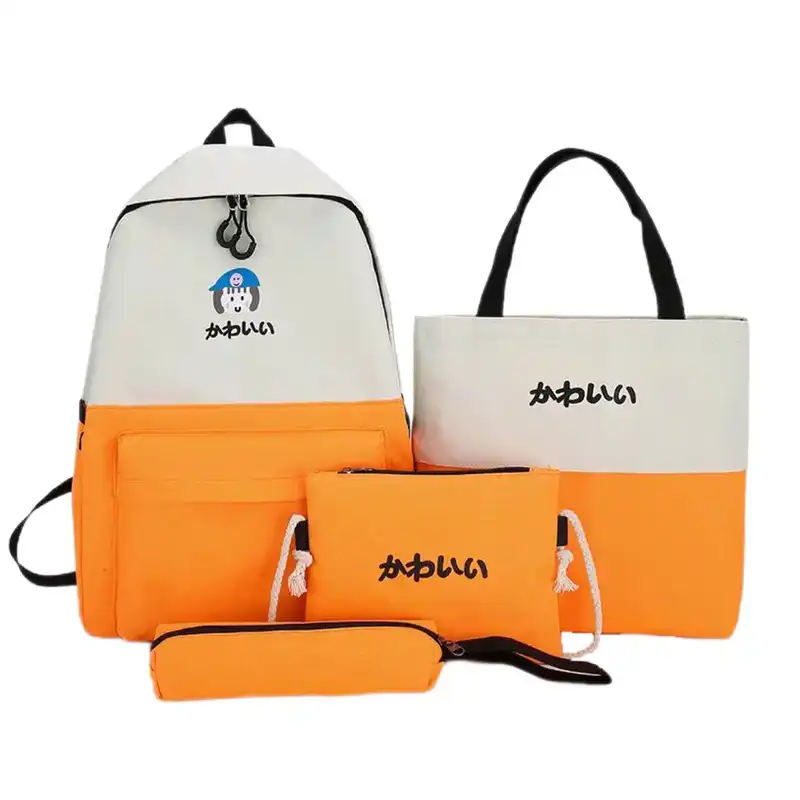 کوله پشتی مدل FD-13 به همراه ساک غذا و کیف دستی و جامدادی