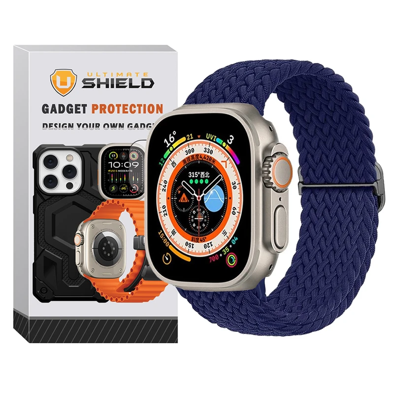 بند آلتیمیت شیلد مدل Braided مناسب برای اپل واچ Ultra / Ultra 2 سایز 49 میلی متری