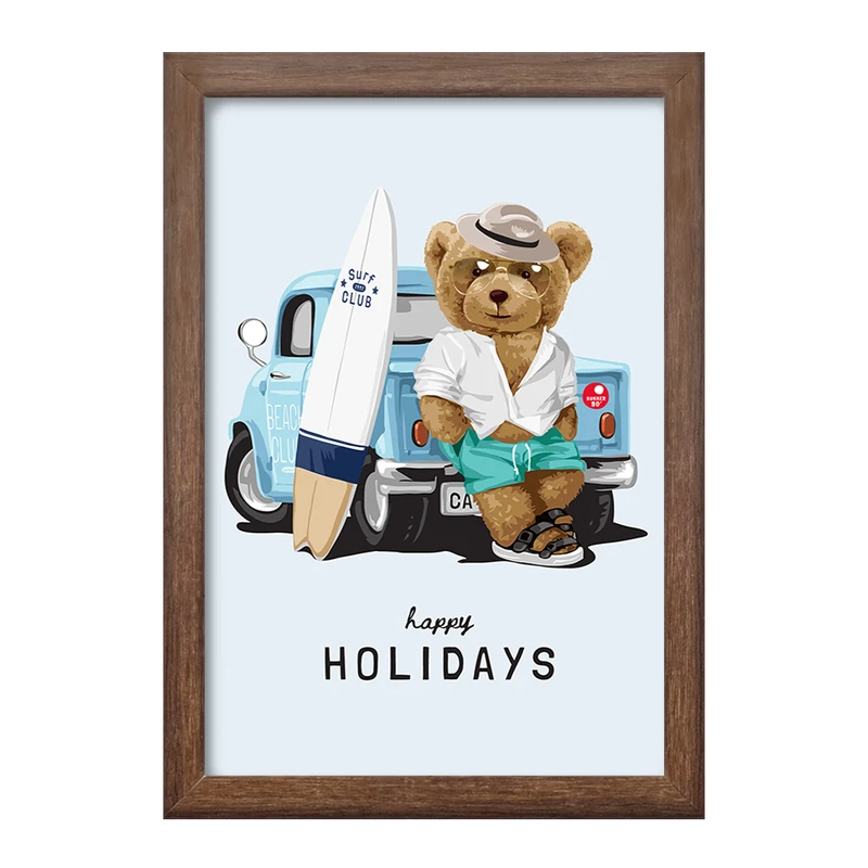 تابلو خندالو طرح تدی Teddy کد 26165