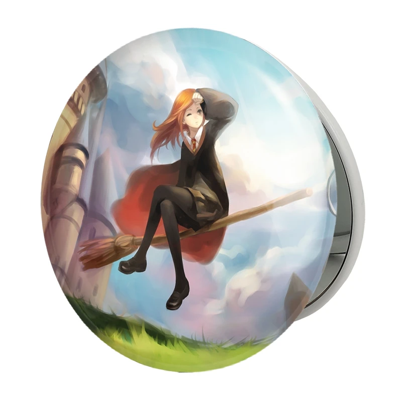 آینه جیبی خندالو طرح هری پاتر هرمیون گرانجر مدل تاشو کد 24951 