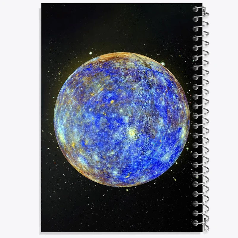 دفتر لیست خرید 50 برگ خندالو طرح سیاره عطارد کد 25355