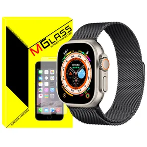 بند ام‌گلس مدل Milanese مناسب برای ساعت هوشمند ویرفیت HW8 Ultra Max