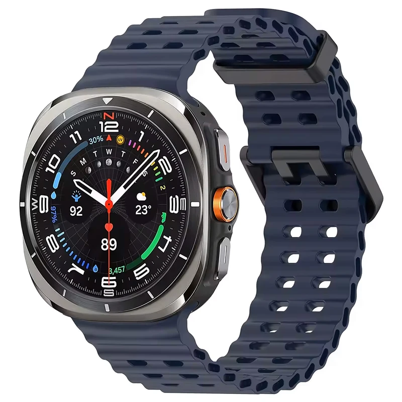 بند سامورایی مدل Fenix مناسب برای ساعت هوشمند سامسونگ Galaxy Watch Ultra 2025