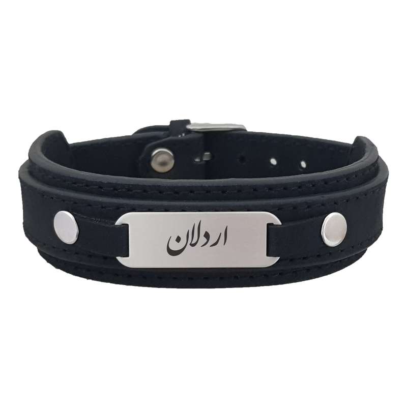 دستبند نقره مردانه ترمه ۱ مدل اردلان کد Dcsf0168