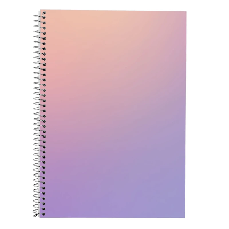 دفتر زبان 50 برگ مدوپد مدل سه خط طرح پاستیلی کد DF13548