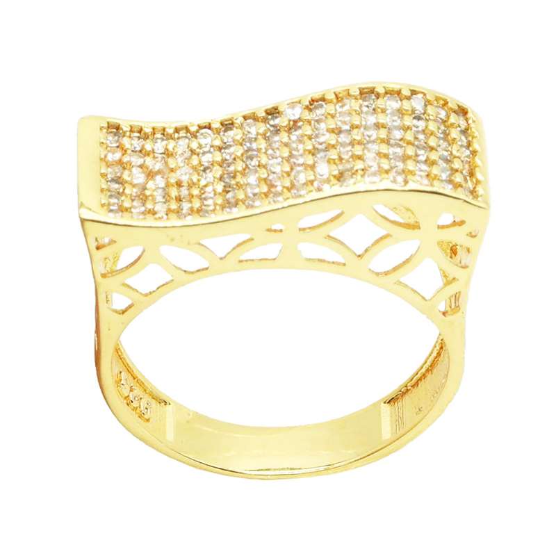 انگشتر زنانه مدل نگین دار