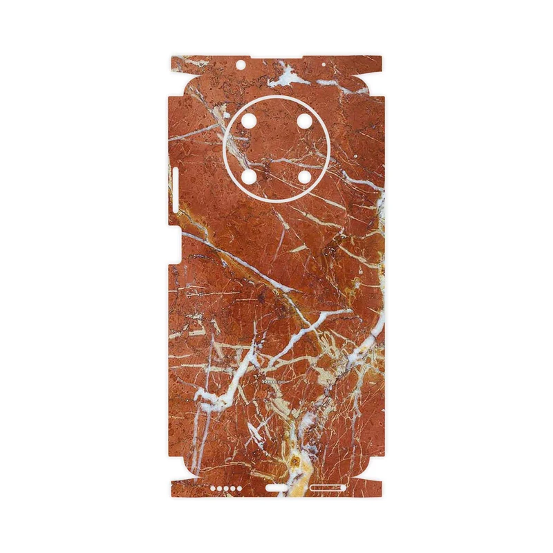 برچسب پوششی ماهوت مدل Red Marble-FullSkin مناسب برای گوشی موبایل هوآوی Nova Y90