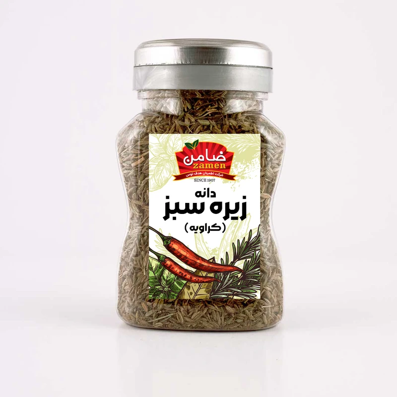 زیره سبز ضامن - 100 گرم