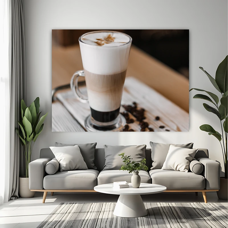  تابلو بوم مدل دسر کافی شاپ کدBK2167