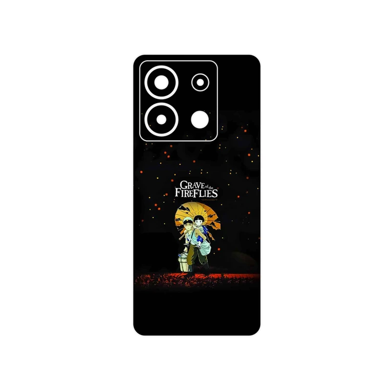 برچسب پوششی ماهوت مدل Grave of the Fireflies مناسب برای گوشی موبایل شیائومی Redmi Note 13 Pro 5G