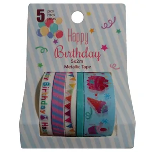 چسب نواری مدل واشی کد 111 مجموعه 5 عددی