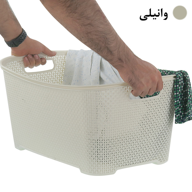 سبد رخت لباس گلد مدل Rose Baran