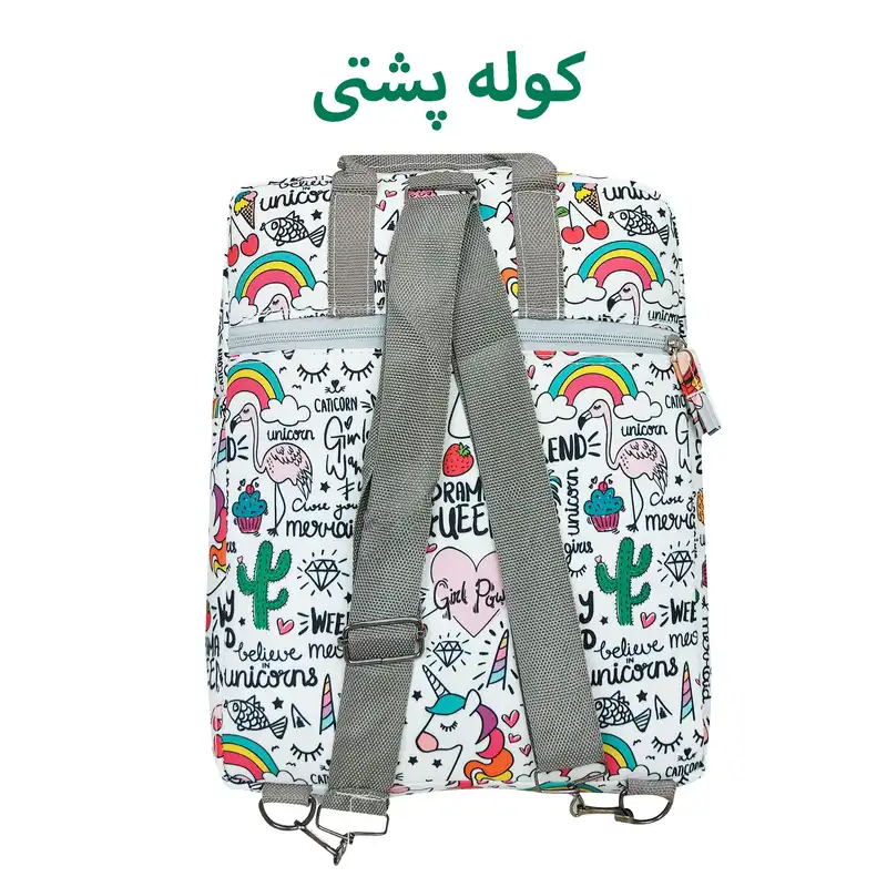 کوله پشتی بچگانه سیی مدل یونیکورن پونی کاکتوس کد 226.8