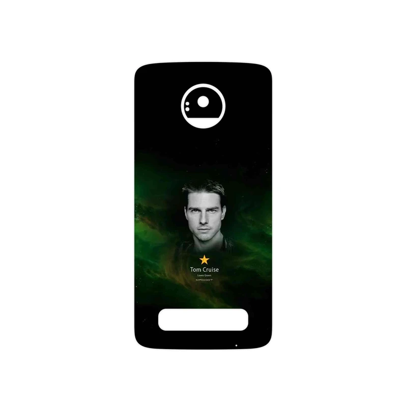 برچسب پوششی ماهوت مدل Tom Cruise مناسب برای گوشی موبایل موتورولا Moto Z