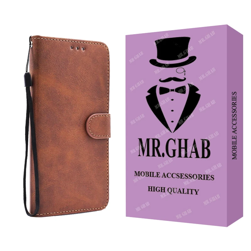 کیف کلاسوری مستر قاب مدل چرمی مناسب برای گوشی موبایل سامسونگ Galaxy A21s