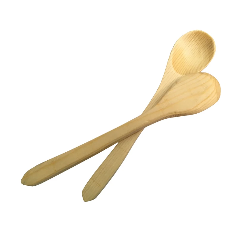 عکس شماره 2 : قاشق چوبی مدل لورا کد 024 بسته دو عددی