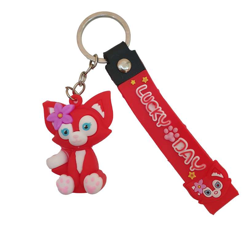 جاکلیدی مدل سیلیکونی طرح گربه گل به سر کد DB20 جاکلیدی مدل سیلیکونی طرح گربه گل به سر کد DB20