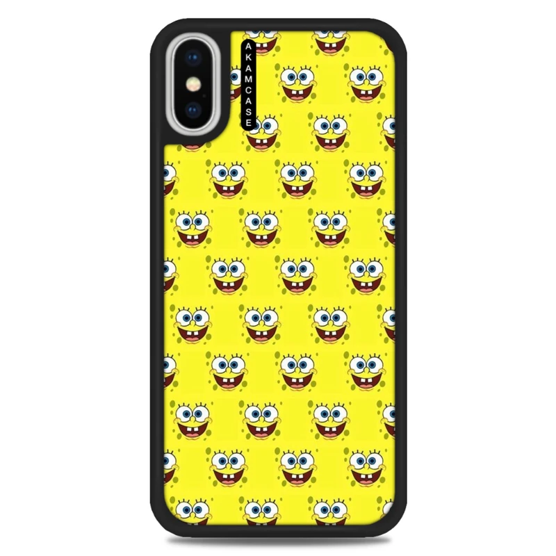 کاور آکام مدل AMC-WAXSM-SPONGE BOB12 مناسب برای گوشی موبایل اپل iPhone Xs Max
