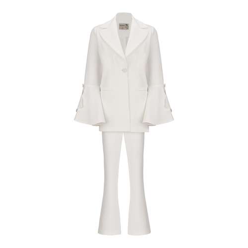 ست کت و شلوار زنانه السانا مدل برگین کد 137435