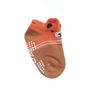 جوراب ساق کوتاه پسرانه لیمونار گالری مدل روباه کف استپدار