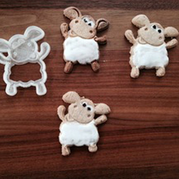 قالب خمیر بازی مدل حیوانات بسته 2 عددی