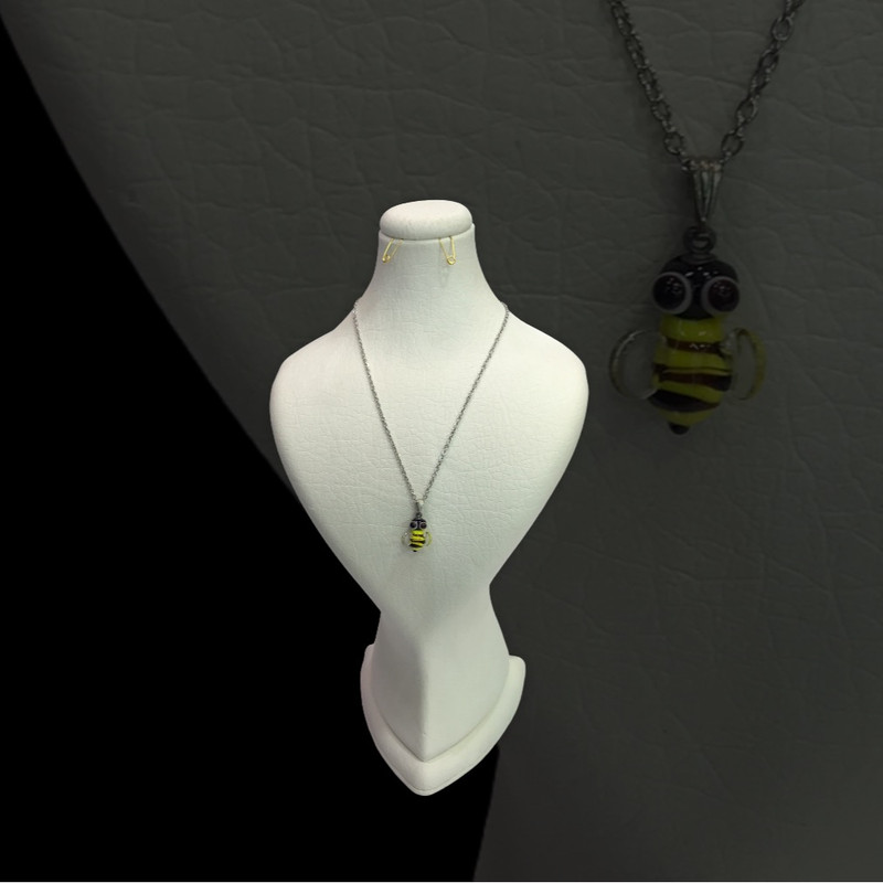 گردنبند دخترانه مدل زنبور عسل گردنبند دخترانه مدل زنبور عسل