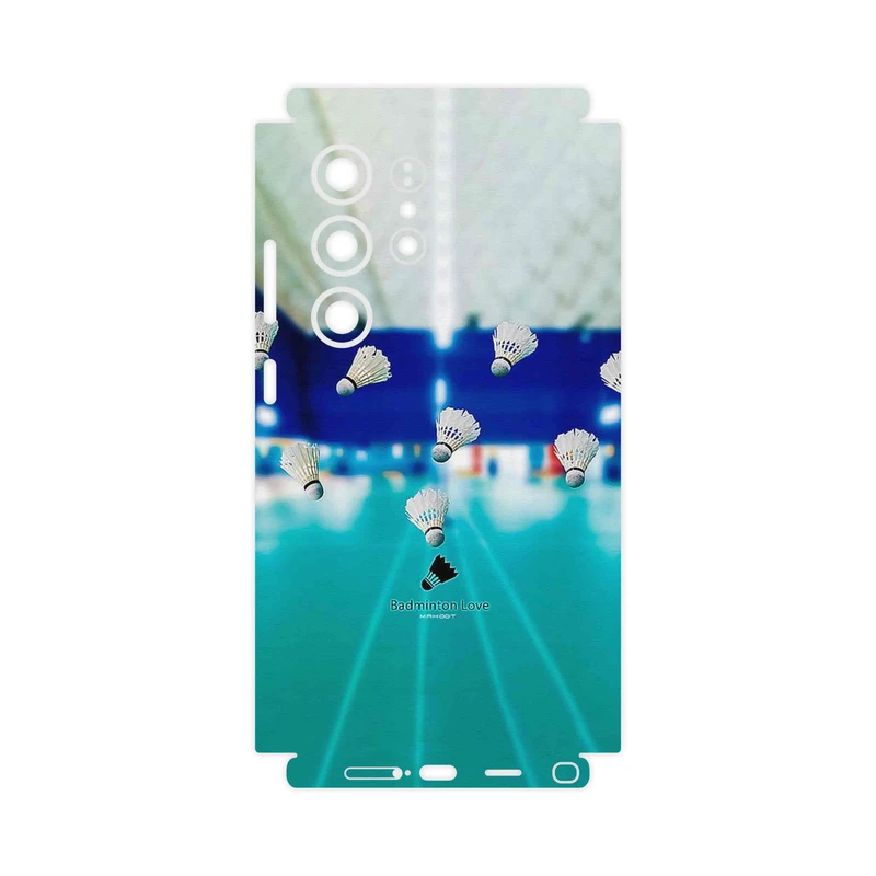 برچسب پوششی ماهوت مدل Badminton-FullSkin مناسب برای گوشی موبایل سامسونگ Galaxy S24 Ultra