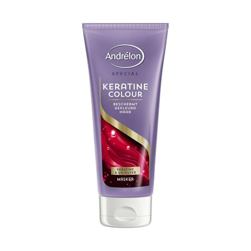 ماسک مو آندرلون مدل KERATINE COLOUR حجم 180 میلی لیتر