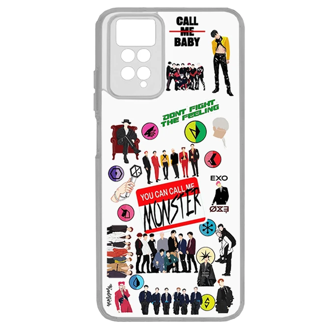 کاور طرح Exo مناسب برای گوشی موبایل شیائومی Redmi Note 12 Pro 4G - Note 11 Pro