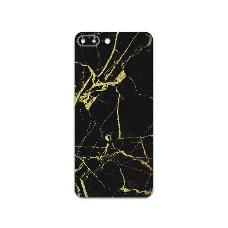برچسب پوششی ماهوت مدل Graphite-Gold-Marble مناسب برای گوشی موبایل اپل iPhone 7 Plus