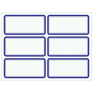 برچسب مدل B6 بسته 300 عددی