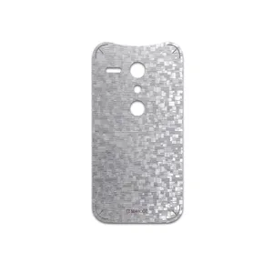 MAHOOT Silver-Silicon Cover Sticker for Motorola Moto G
