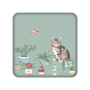 زیر لیوانی طرح گربه کد 1056