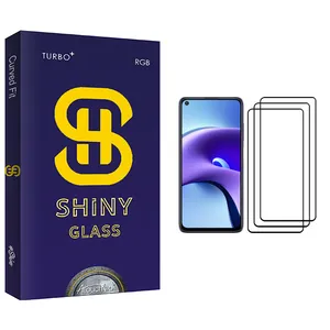 Atouchbo Shiny Glass Screen Protector For Xiaomi Redmi Note 9T Pack Of 3