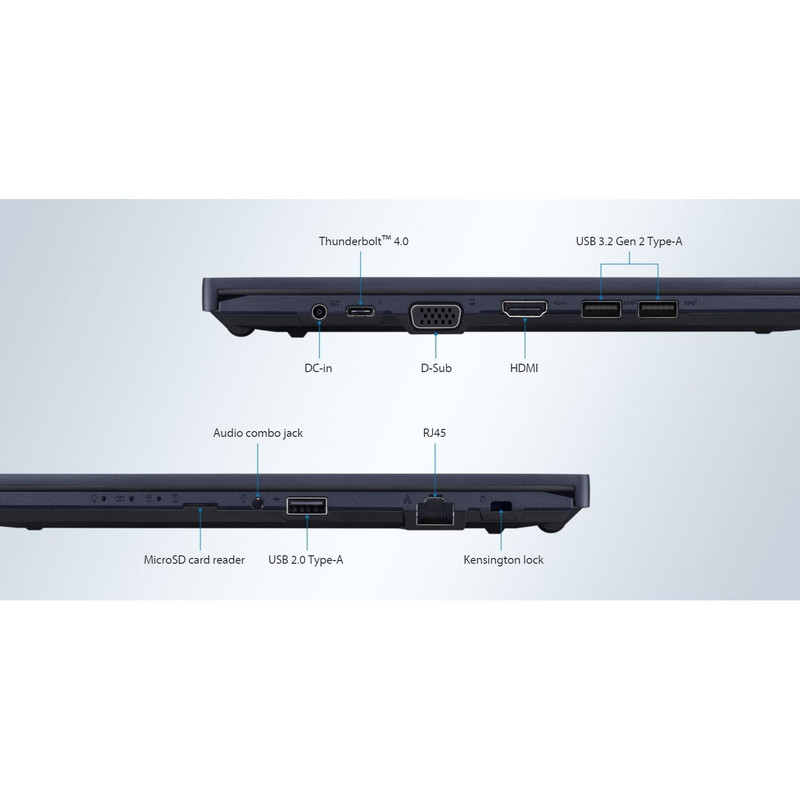 لپ تاپ 14 اینچی ایسوس مدل ExpertBook B1400CBA-EK0127W-i7 1255U 32GB 1SSD - کاستوم شده