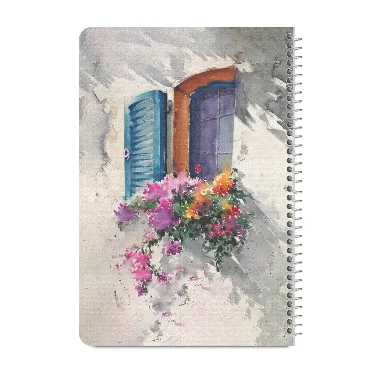 دفتر مشق 80 برگ مدل کلاسیک کد 1467