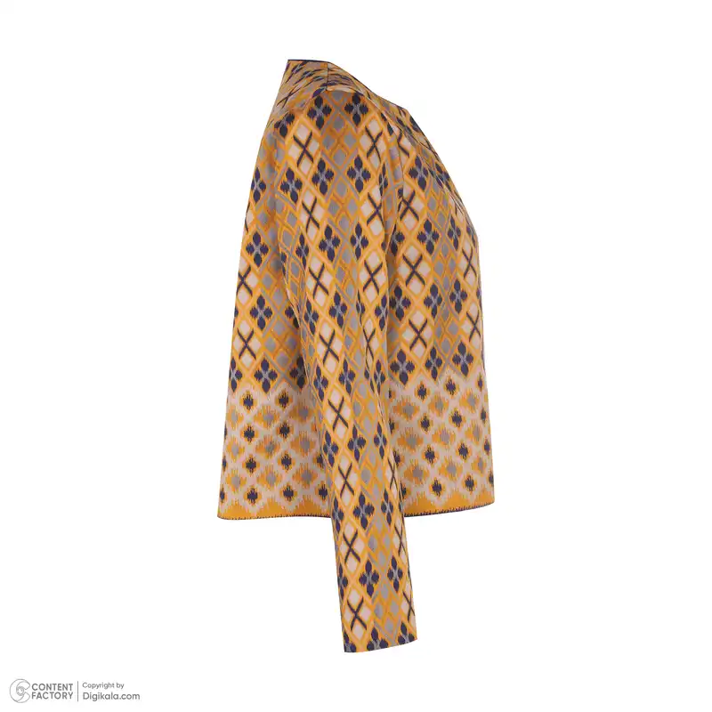 کت تک زنانه مدل کراپ تلفیقی