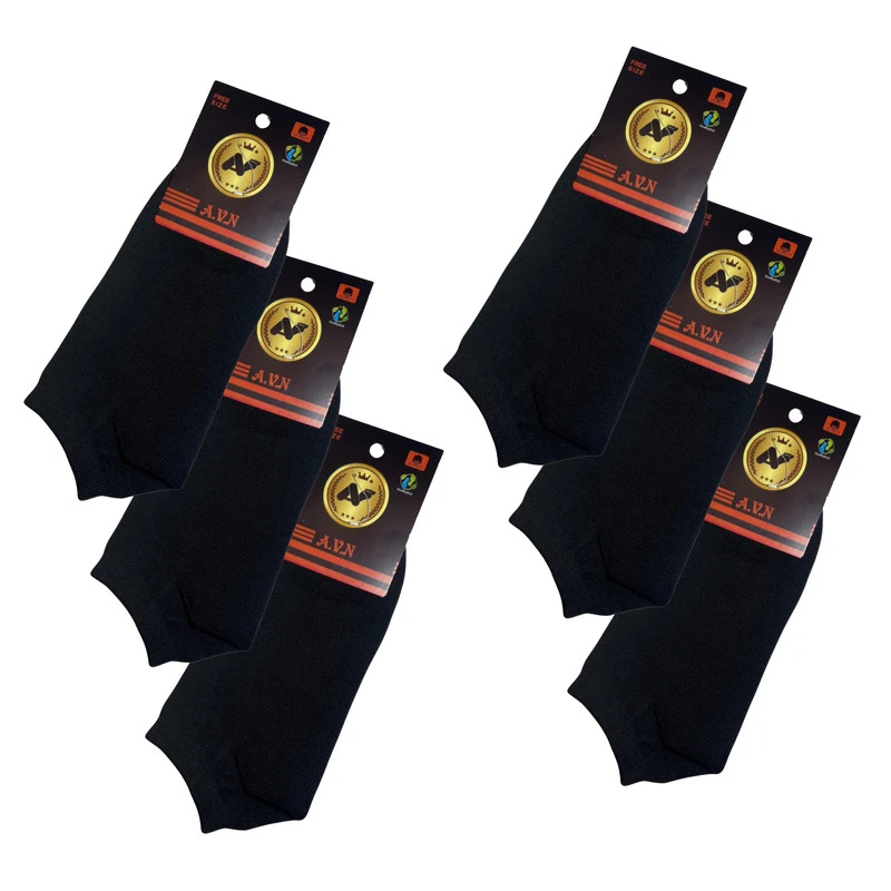 جوراب مچی مردانه ای وی ان مدل 27 بسته 6 عددی