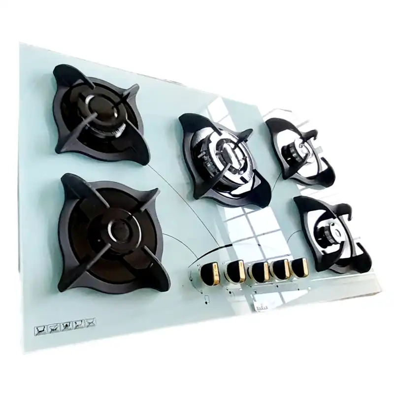 اجاق گاز صفحه ای 5 شعله هاکان مدل رومیزی توکار S/PAD