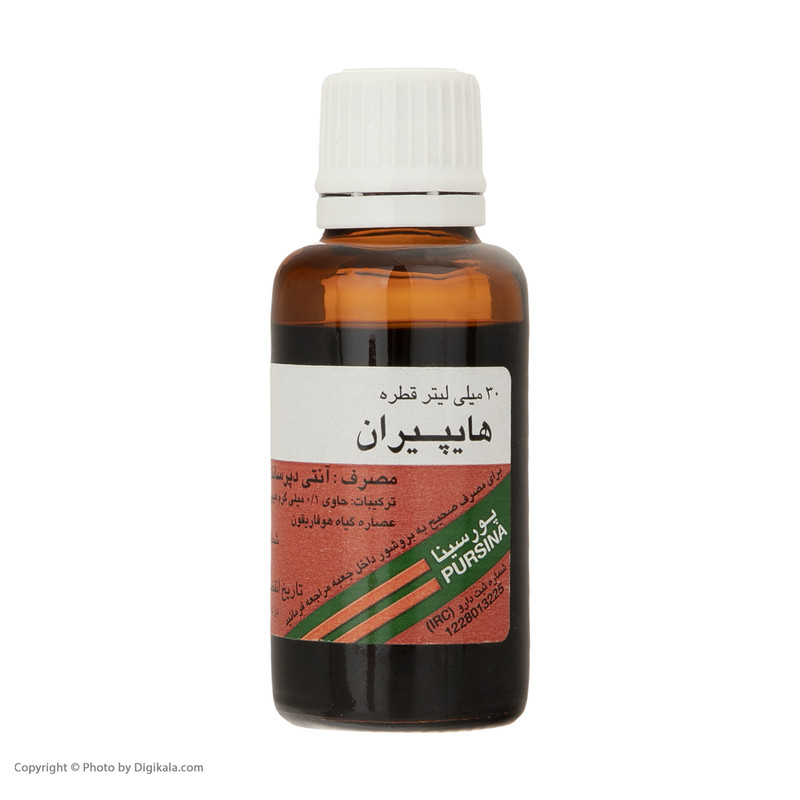 قطره گیاهی هایپیران پورسینا - 30 میلی لیتر