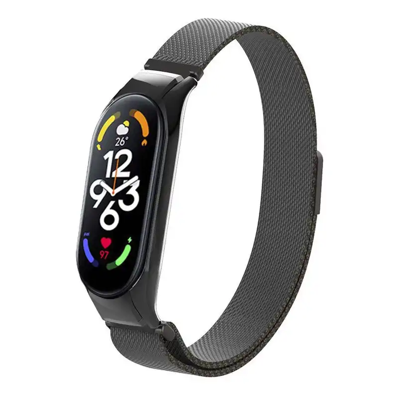 بند مدل میلانس مناسب برای مچ بند هوشمند شیائومی Mi Band 7