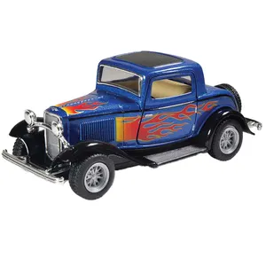 ماشین بازی کینزمارت مدل فورد کلاسیک 1932 Ford 3-Window Coupe with printing کد KT5332F