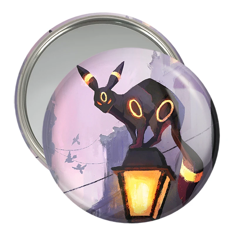 آینه جیبی خندالو مدل امبرون انیمه پوکمون  کد 17402