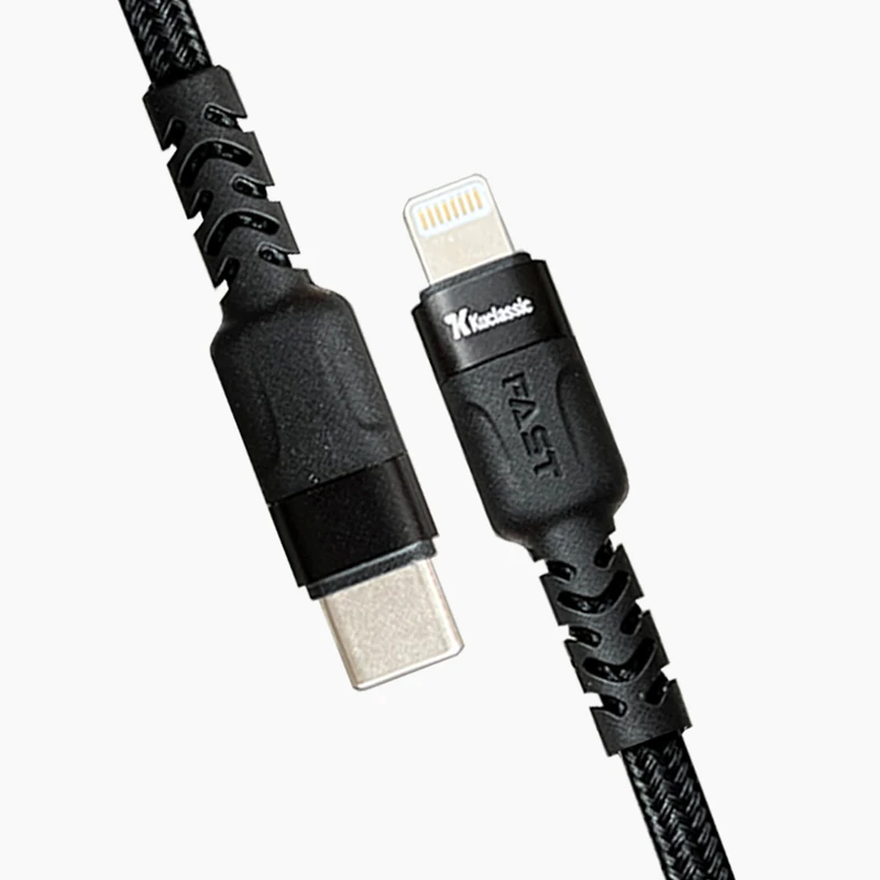 کابل تبدیل USB-C به لایتنینگ کوکلاسیک مدل Super-Fast5A طول 1 متر
