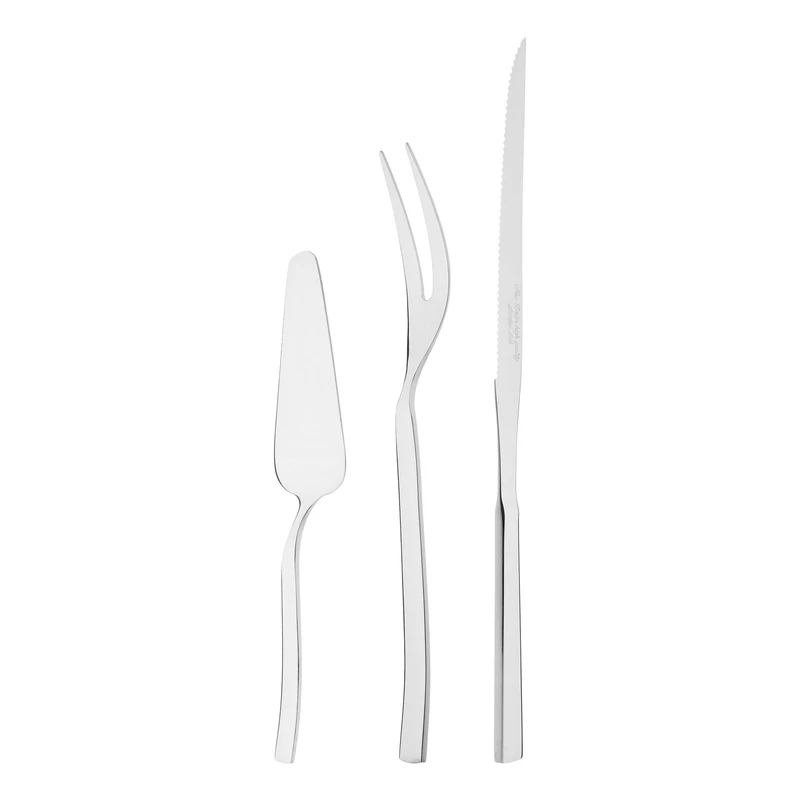 کارد و چنگال و کفگیر نیوبرلین مدل میلان کد 471 مجموعه 3 عددی