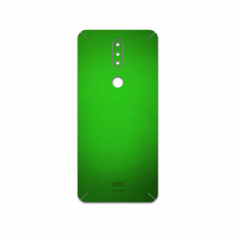 برچسب پوششی ماهوت مدل Metallic-Green مناسب برای گوشی موبایل نوکیا 2.4