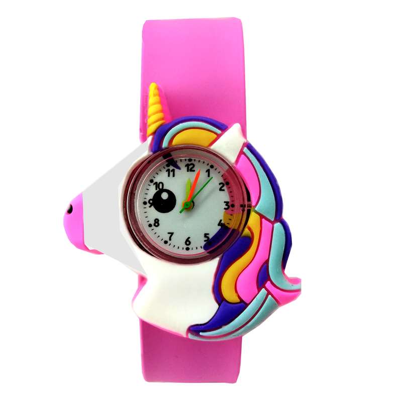 ساعت مچی عقربه ای دخترانه مدل اسب شاخدار کد 2