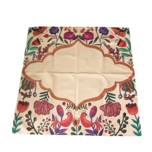رومیزی طرح مزرعه گل