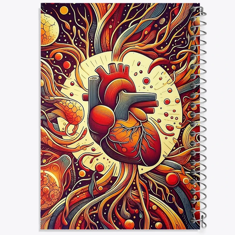 دفتر لیست خرید 50 برگ خندالو طرح قلب کد N1141