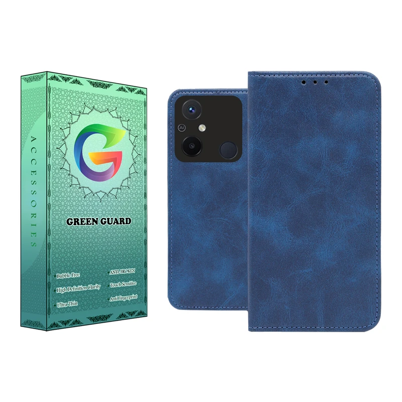 کیف کلاسوری گرین گارد طرح چرمی مدل Bitta مناسب برای گوشی موبایل شیائومی Redmi 12C